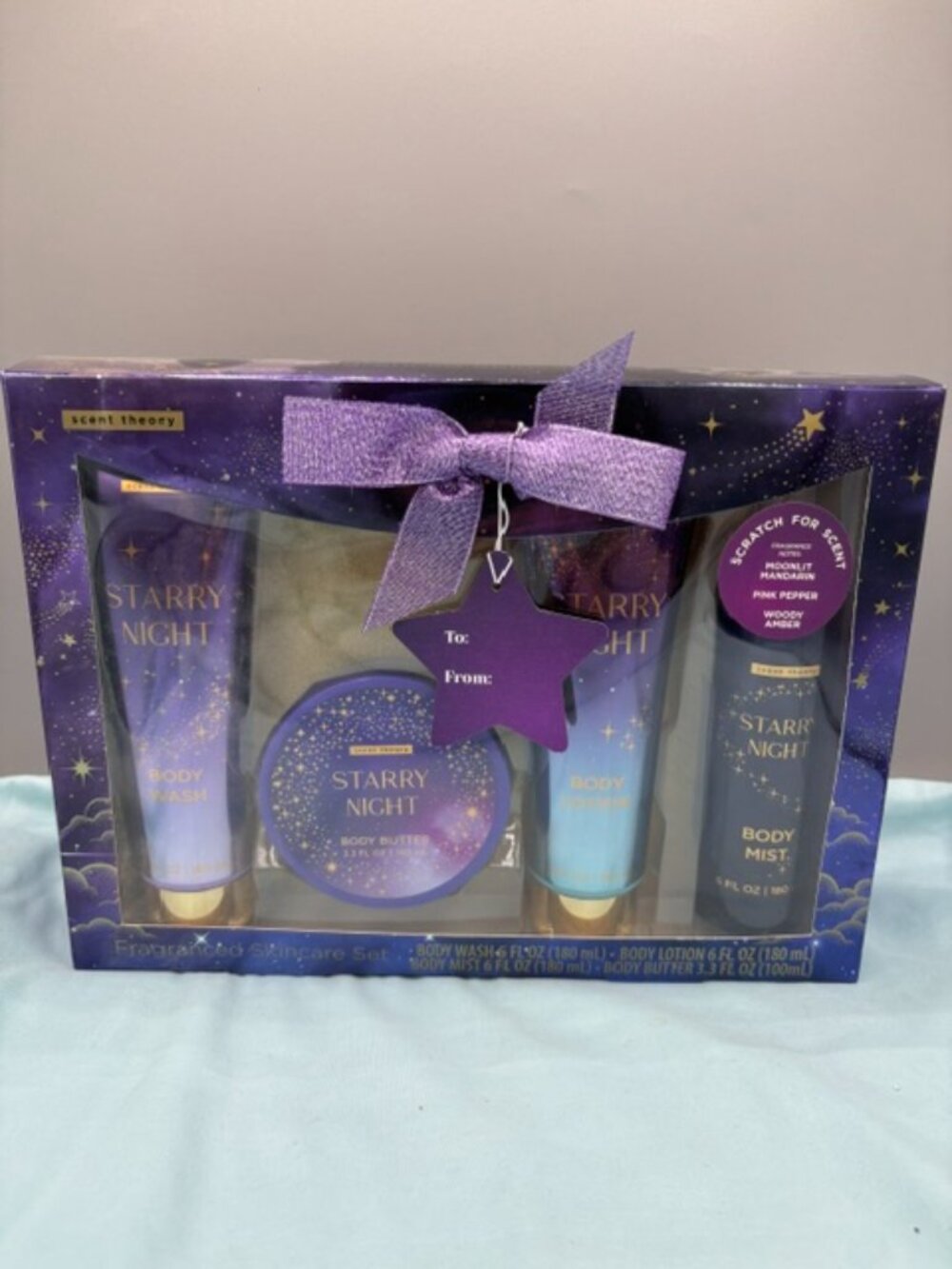Starry Night Fragranced Skin Care Set